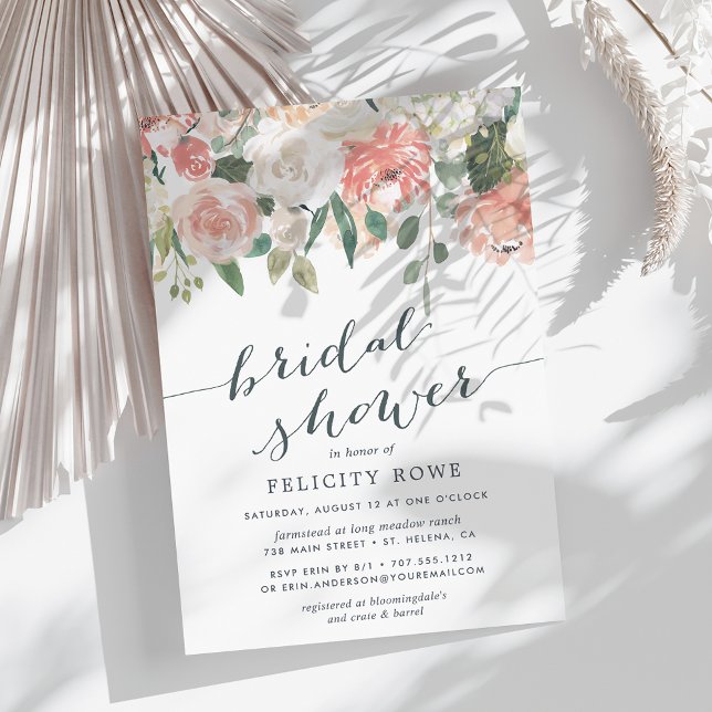 Midsummer Floral | Bridal Shower Invitation (Creator Uploaded)