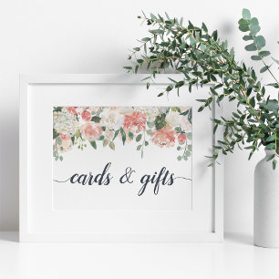 Midsummer Floral Cards & Gifts Sign