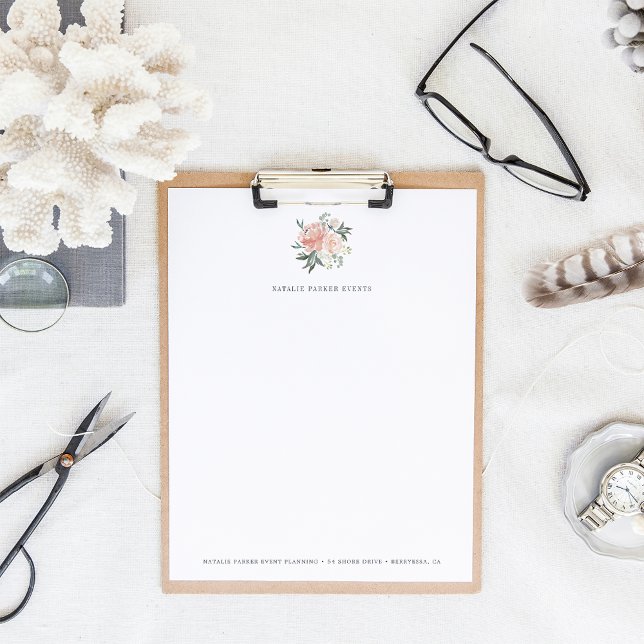 Midsummer Floral Logo Personalised Letterhead (Creator Uploaded)