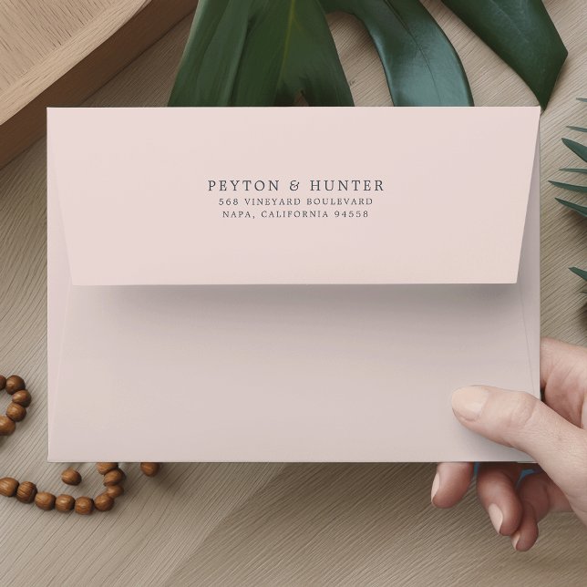 Midsummer Floral Pre-Printed Return Address Envelopes (Creator Uploaded)