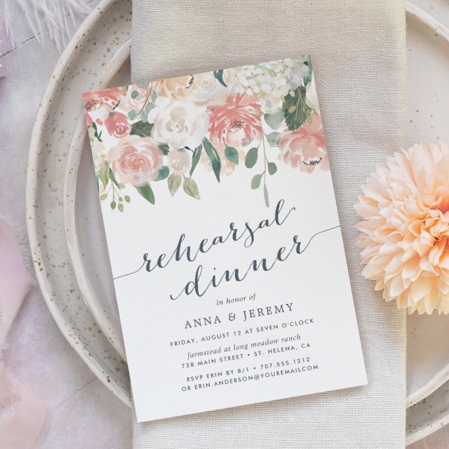 Midsummer Floral | Rehearsal Dinner Invitation (Creator Uploaded)