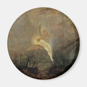 Midsummer Night by Grimshaw, Vintage Victorian Art Magnet
