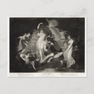 Midsummer Night's Dream by Henry Fuseli Postcard
