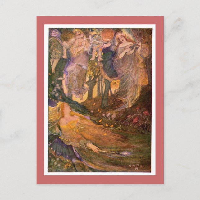 Midsummer Night's Dream Postcard (Front)