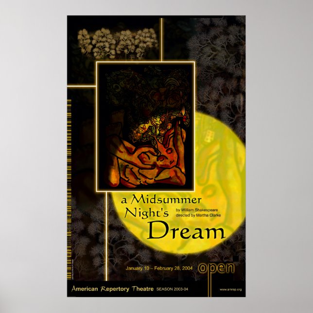 MIDSUMMER NIGHT'S DREAM POSTER (Front)