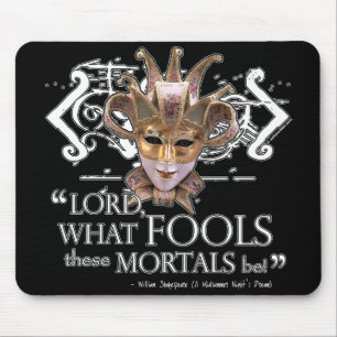Midsummer Night's Dream Quote Mouse Pad