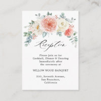 Midsummer Peach Pastel Pink Wedding Reception