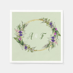 Midsummer Spring flowers Napkin