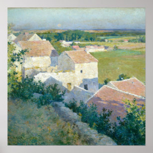 Midsummer Twilight Willard Metcalf Fine Art Poster