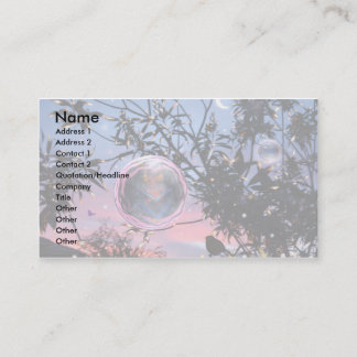 Midsummer's Eve Fairy Bubbles! Business Card