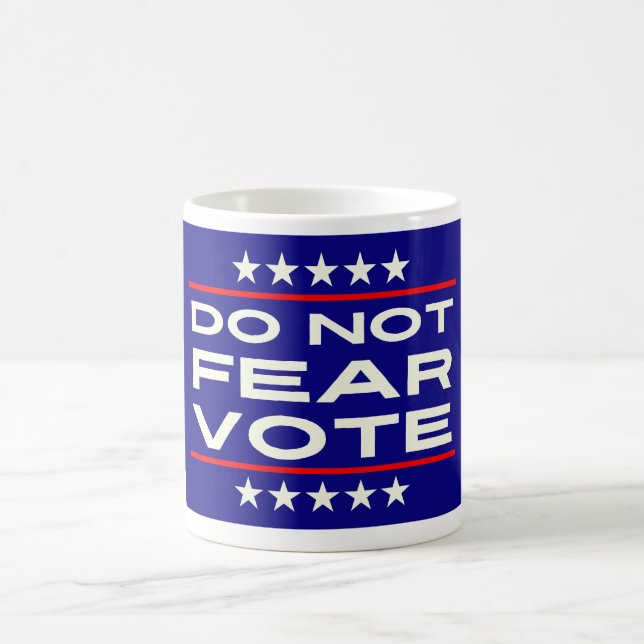 Midterm Elections 2026 Democrats Stand Up Vote Coffee Mug (Center)