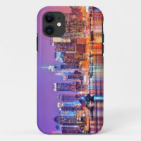 Midtown Manhattan at night with Empire Stae