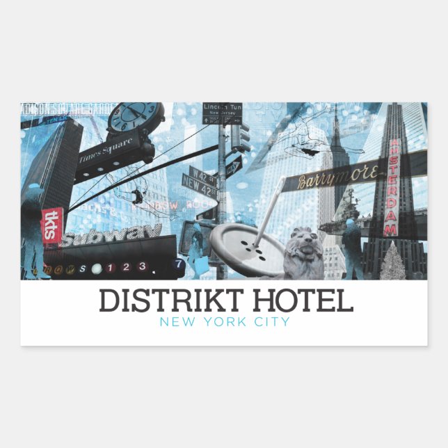 Midtown West NYC Sticker (Front)