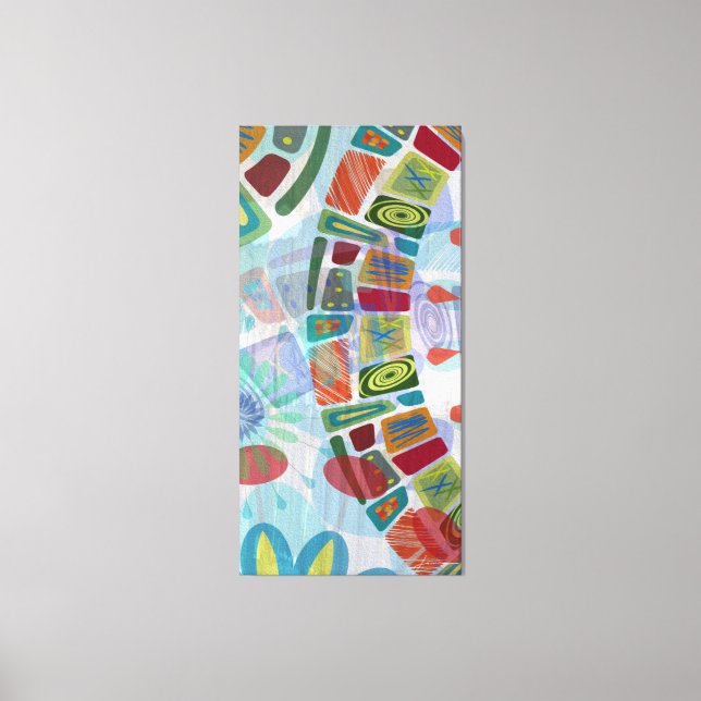 Midway Panels III Canvas Print (Front)