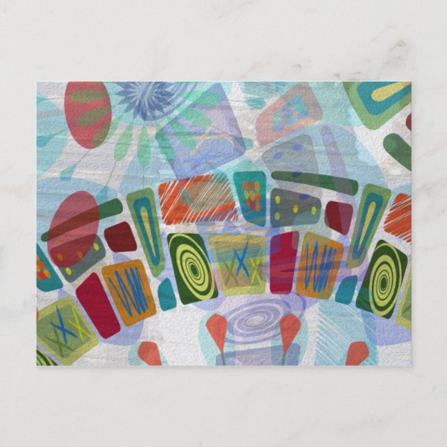 Midway Panels III Postcard (Front)