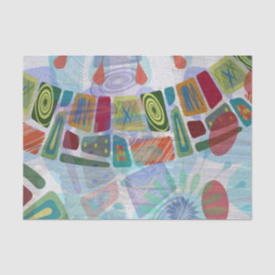 Midway Panels III Tissue Paper