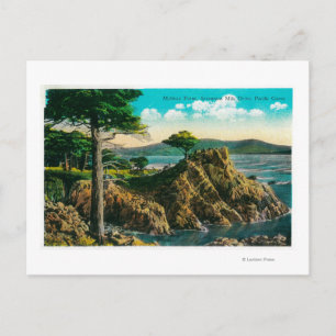 Midway Point on Seventeen Mile Drive Postcard