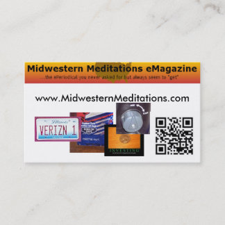 Midwestern Meditations Business Card