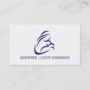 Midwife Caregiving Nurse Nursing Health Care Business Card