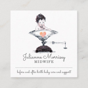 Midwife Doula Business Card