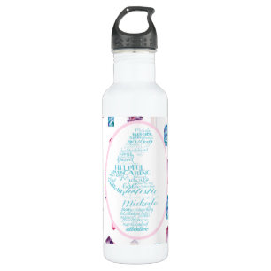 Midwife Gift   Holistic Crystals Design 710 Ml Water Bottle