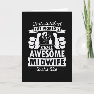 Midwife Gift Thank You Card