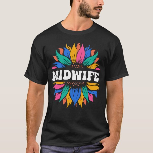 Midwife Labour And Delivery Nurse T-Shirt (Front)