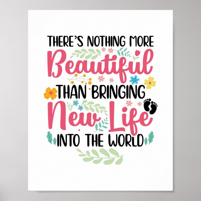 Midwife Midwives Doula Obstetrician Midwifery Job Poster (Front)