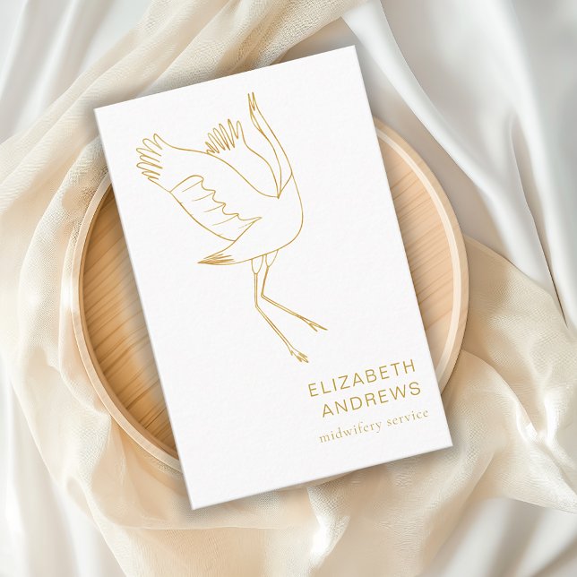 midwife, simple modern business card (Creator Uploaded)