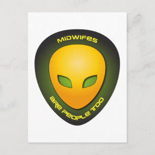 Midwifes Are People Too Postcard