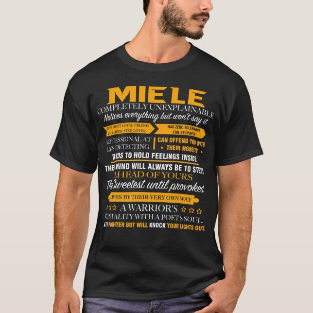 MIELE completely unexplainable T-Shirt (Front)
