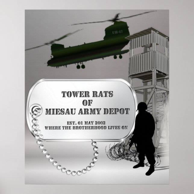 Miesau Tower Rats Poster (Front)
