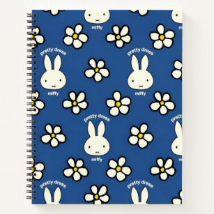 Miffy blue bullet spiral notebook
