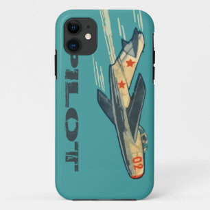 Mig 15 Russian Jet Fighter iPhone 11 Case
