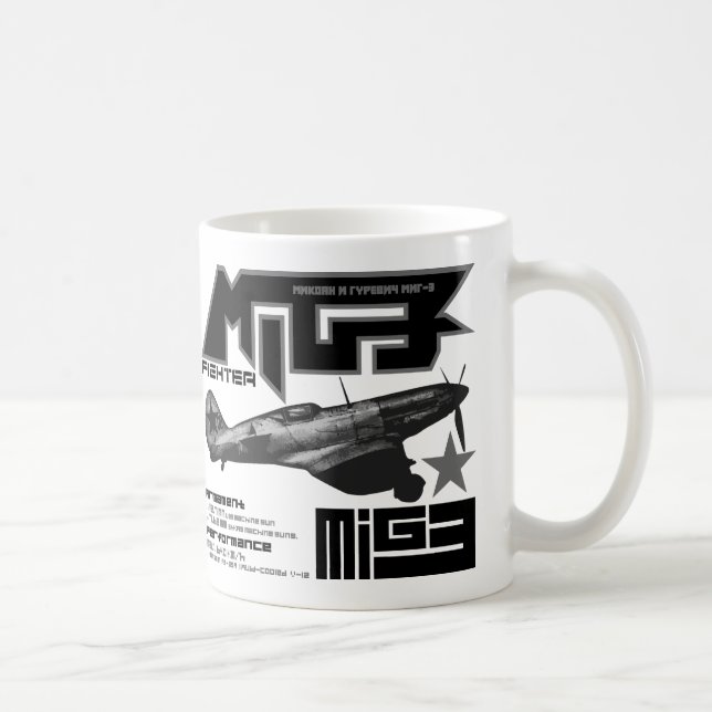 MiG-3 Coffee Mug (Right)
