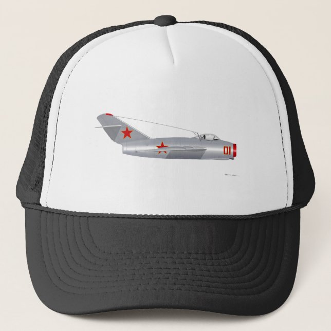 MIG Mig-15 Trucker Hat (Front)