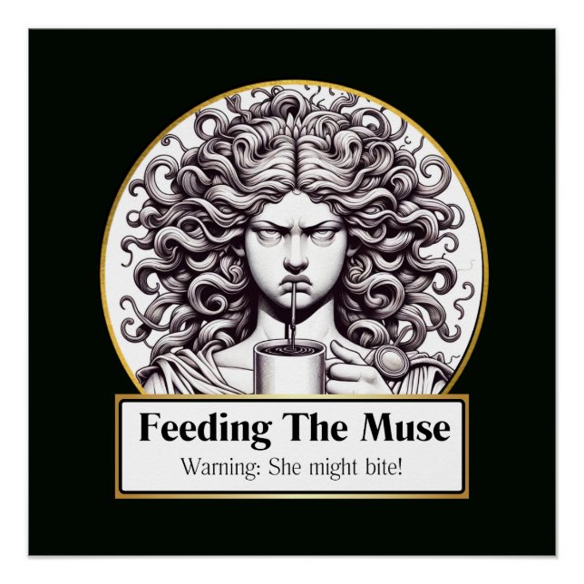 Might Bite: The Grumpy Muse Chronicles Poster (Front)