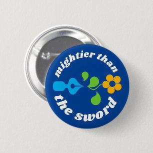 Mightier than the Sword Button