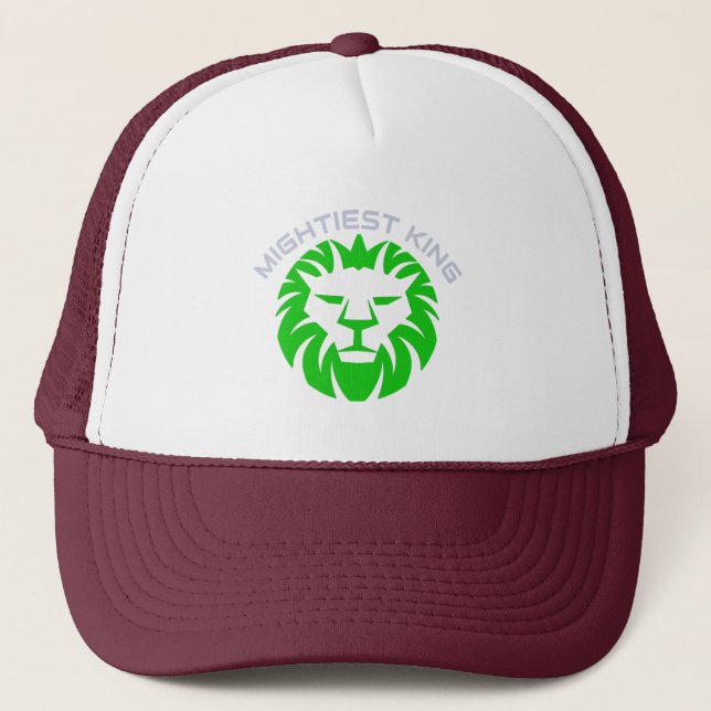 MIGHTIEST KING TRUCKER HAT (Front)