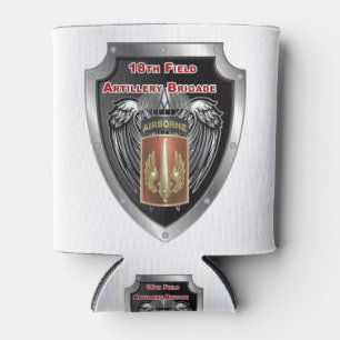 Mighty 18th Field Artillery Brigade Airborne Can Cooler