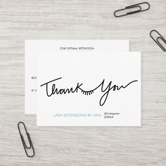 Mighty, 3.5" x 2.5" Business Card (Front/Back In Situ)