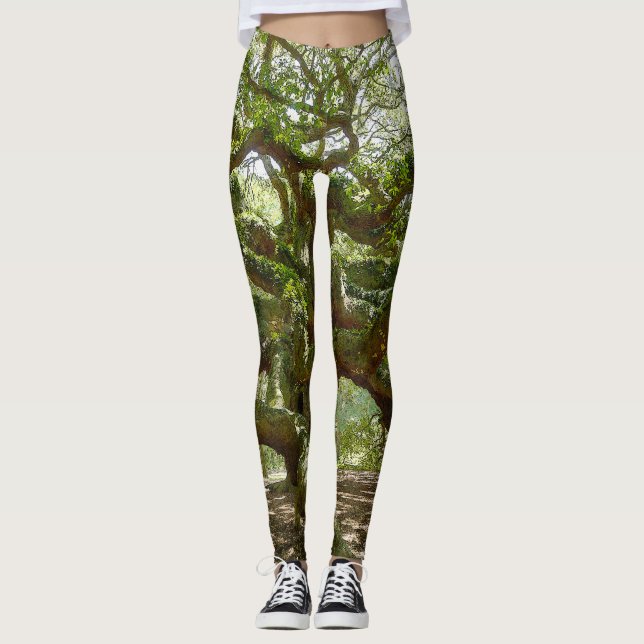 Mighty Angel Oak Leggings (Front)