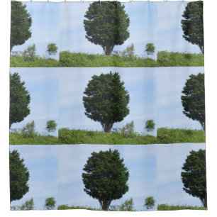 Mighty Cedar Shower Curtain