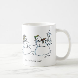 Mighty Cold left hand mug