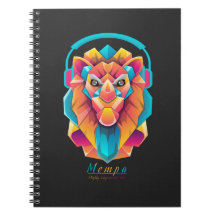 Mighty Empowered Arts Logo Notebook