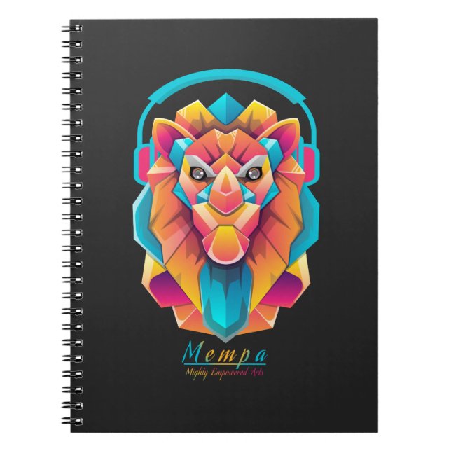 Mighty Empowered Arts Logo Notebook (Front)