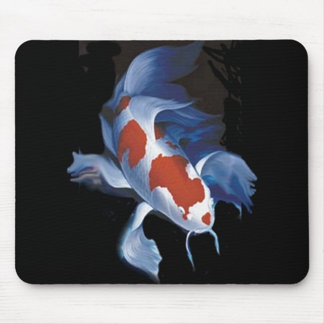Mighty Koi Mouse Pad (Front)