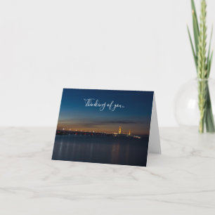 Mighty Mac At Night Pano Thinking Of You Card
