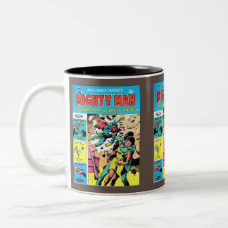 Mighty Man 4 Two-Tone Coffee Mug