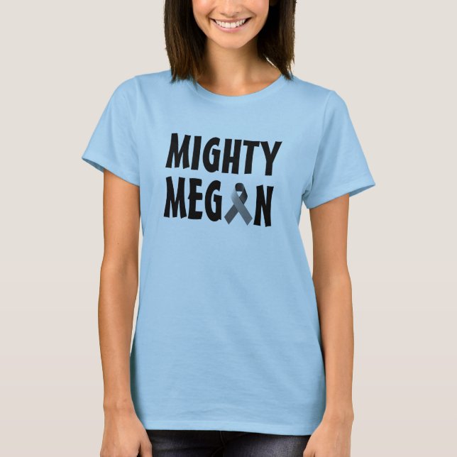 Mighty Megan blue top (Front)